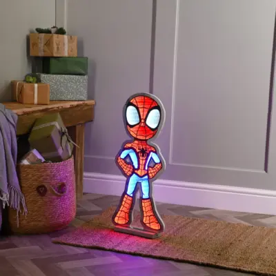 60cm Spiderman Marvel Christmas Infinity Light