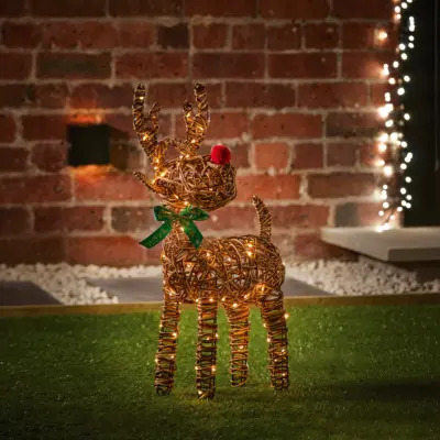 Light-up reindeer