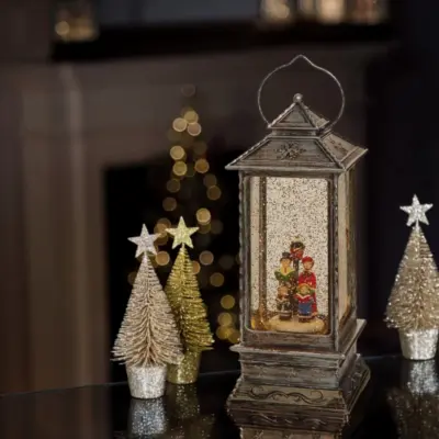 Christmas Choir Magical Lantern Water Spinner
