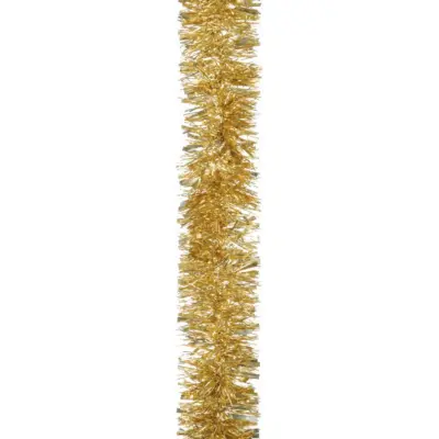 2m Gold Luxury Chunky Cut Christmas Tinsel