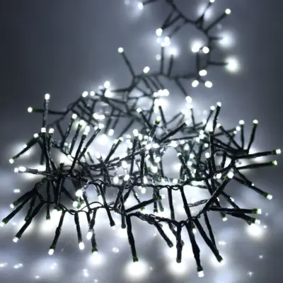 360 White Fit & Forget Battery Powered LED Multi Action Cluster Light