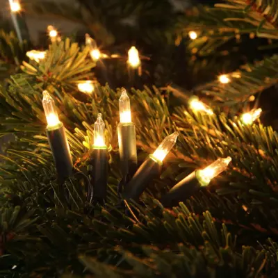 40 LED Classic Warm White Retro Fairy Christmas Lights