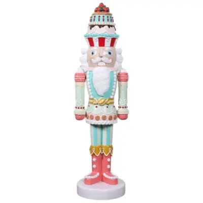4ft Candy Cake Nutcracker Commercial Christmas Display Prop