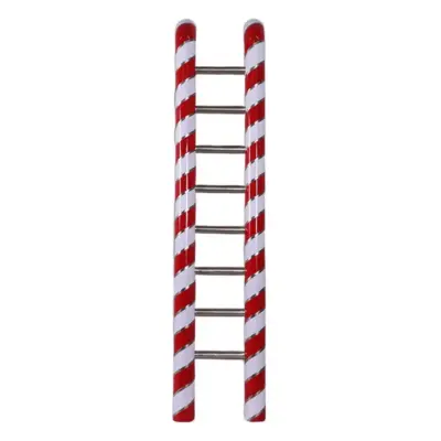 6ft Candy Cane Festive Ladder Commercial Christmas Display Prop