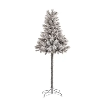 6ft Silver Tipped Parasol Artificial Christmas Tree