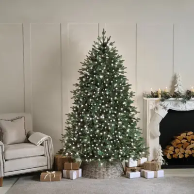 Set of 500 Compact White Christmas Lights