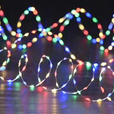 Set of 756 Extra Compact Multi Coloured LED Christmas Lights